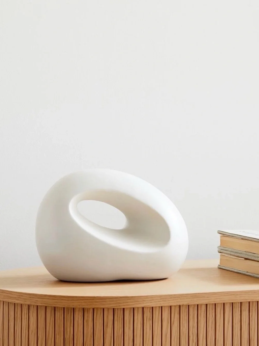 West Elm Alba Ceramic Sculpture Modern Home Decor
